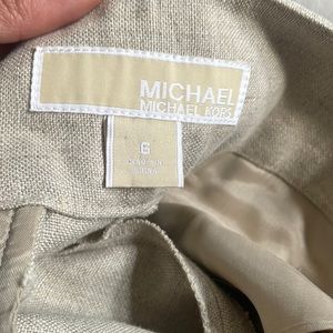 Micheal Khors Linen Wide Leg Trousers